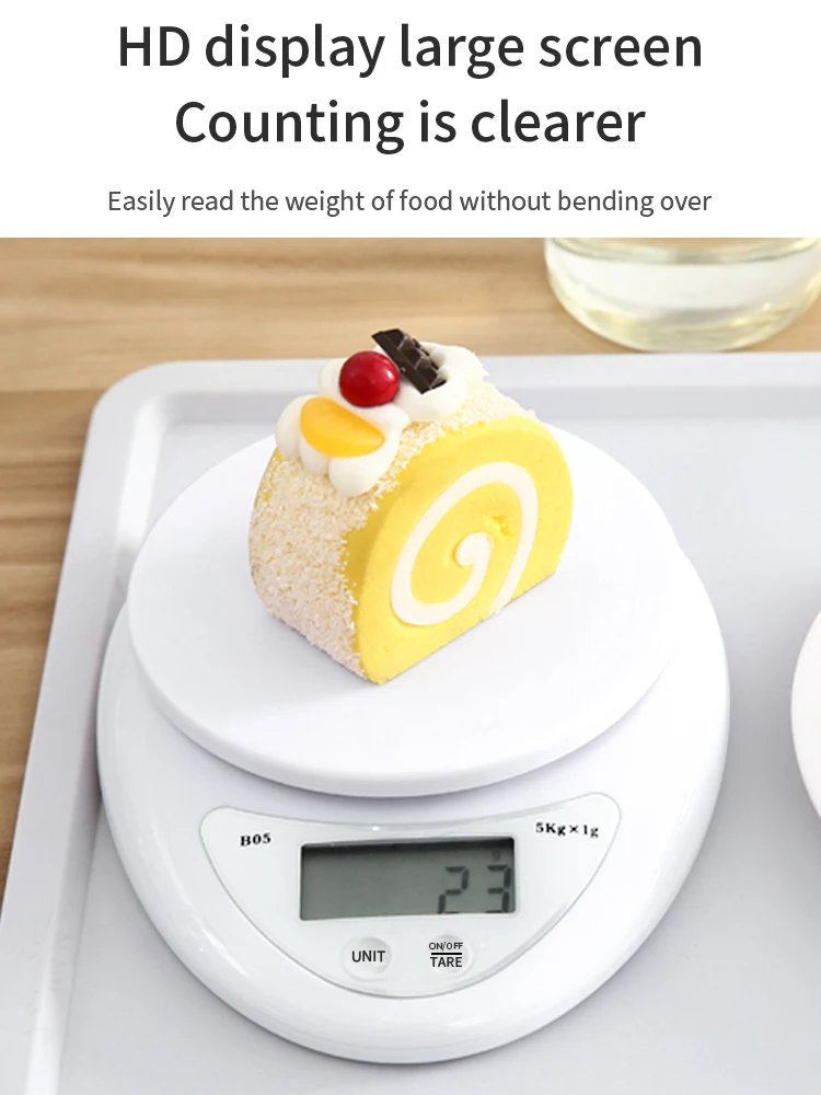 Wuyi Dahe digital electronic kitchen food weighing scale with bowl