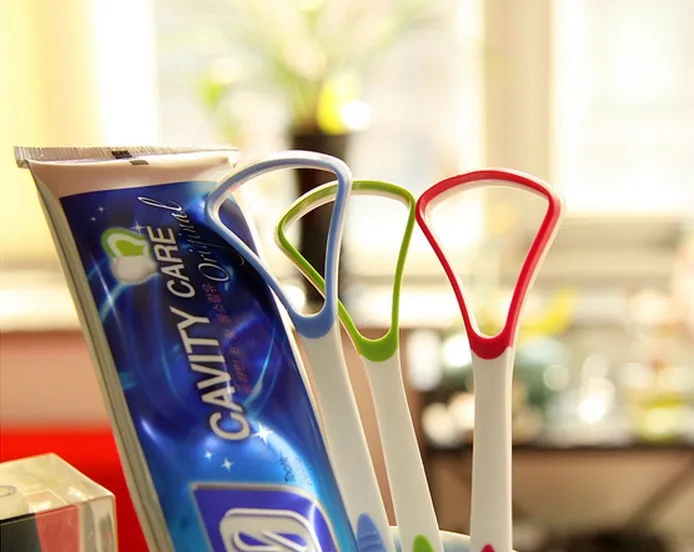 Best Selling Disposable Adult Tongue Scraper  Baby Tongue Cleaner