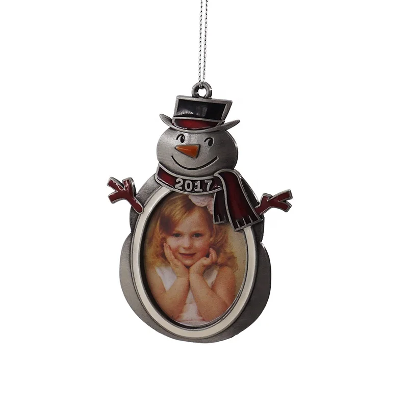 Custom Metal Christmas Tree Decorations gift items Hanging Ornament For Christmas Item Type