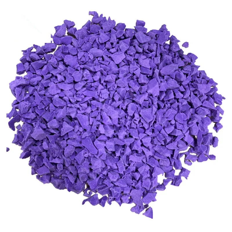 Eco-friendly EPDM granules for outdoor playground Color fadeless  Walkway rubber granule Recycled rubber epdm