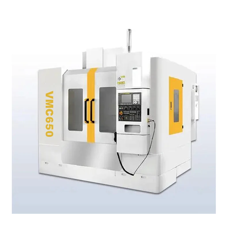 High precision VMC650 three-axis vertical milling machine machining center for metal processing