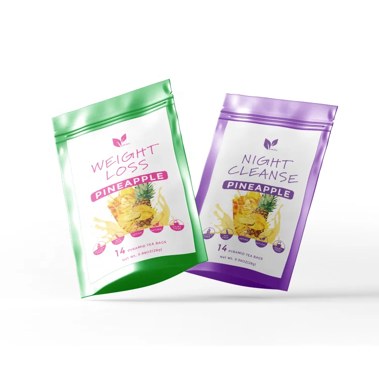 Private Label slim tea flat tummy  Organic Nature Herbal 14 28 Days Detox Flat Weight loss slim tea