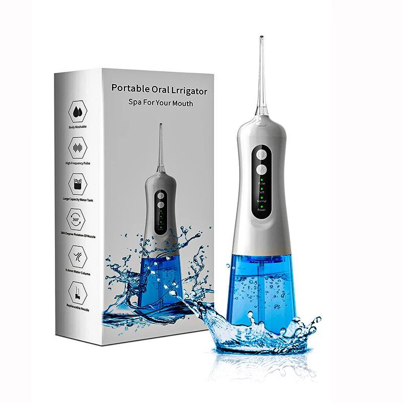 Water Flosser for Teeth Brace Electric Dental Oral Irrigator 3 Modes Teeth Cleaning for Family Oral Care