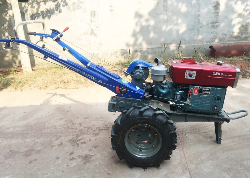  Высокое качество Многофункциональный 15hp 2-колесный скутер китайский прогулочная Micro ручную трактором/моторная
