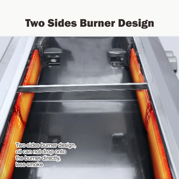 Innovative Gas BBQ Stove with Fan System for Healthy and Smoke-Free Grilling