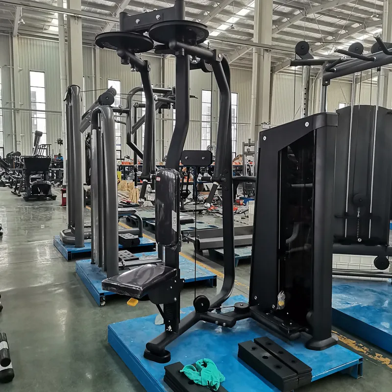 Wholesale Price 3mm Thick Steel Tube Bench Pin Load Selection machine Gym Equipment Straight Arm Chest Fly Clip Trainer Pec Fly