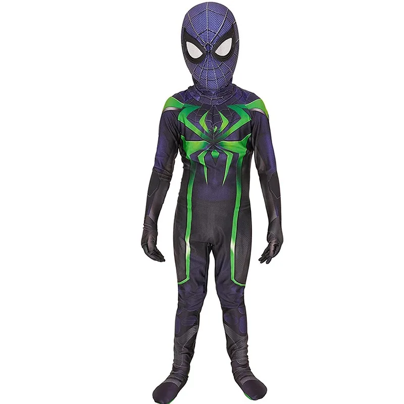 Hot Sale High Quality Long Sleeve Jumpsuits Superhero Halloween Costumes for Boys