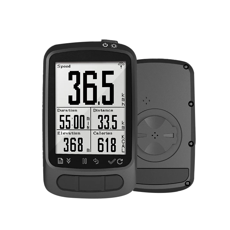 Smart GPS Bike Computer Wireless Bike Speedometer Odometer Cycling Waterproof ANT+ Cycling Computer
