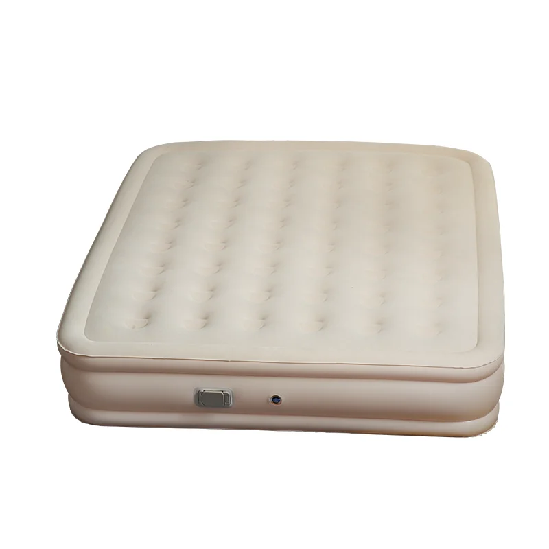 Inflatable Mattress with Pump Rest Outdoor Indoor Beds Folding Cushion camping sleeping mat pad Air bed Inflatable Mattress