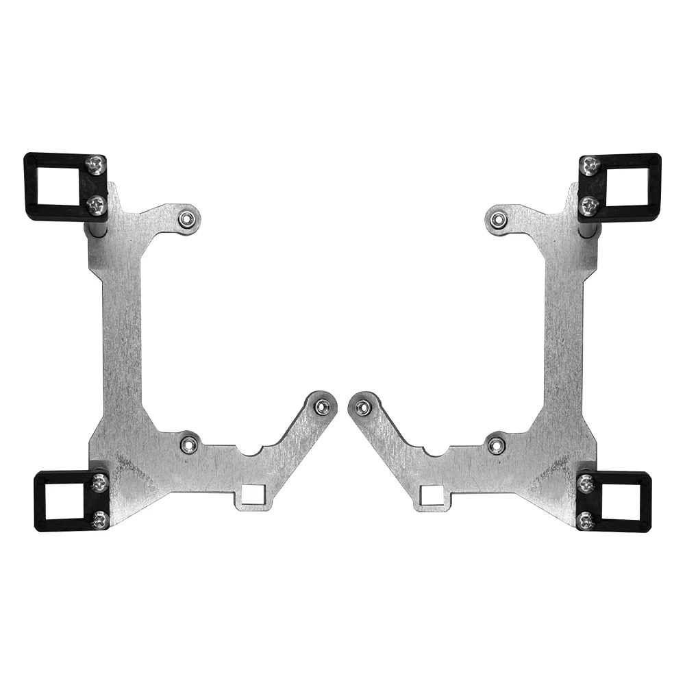 Car Lens Frame Headlights Holder Metal Brackets Mounting Transition Adapter for Lexus ES 2018-2020 LED Low Configuration