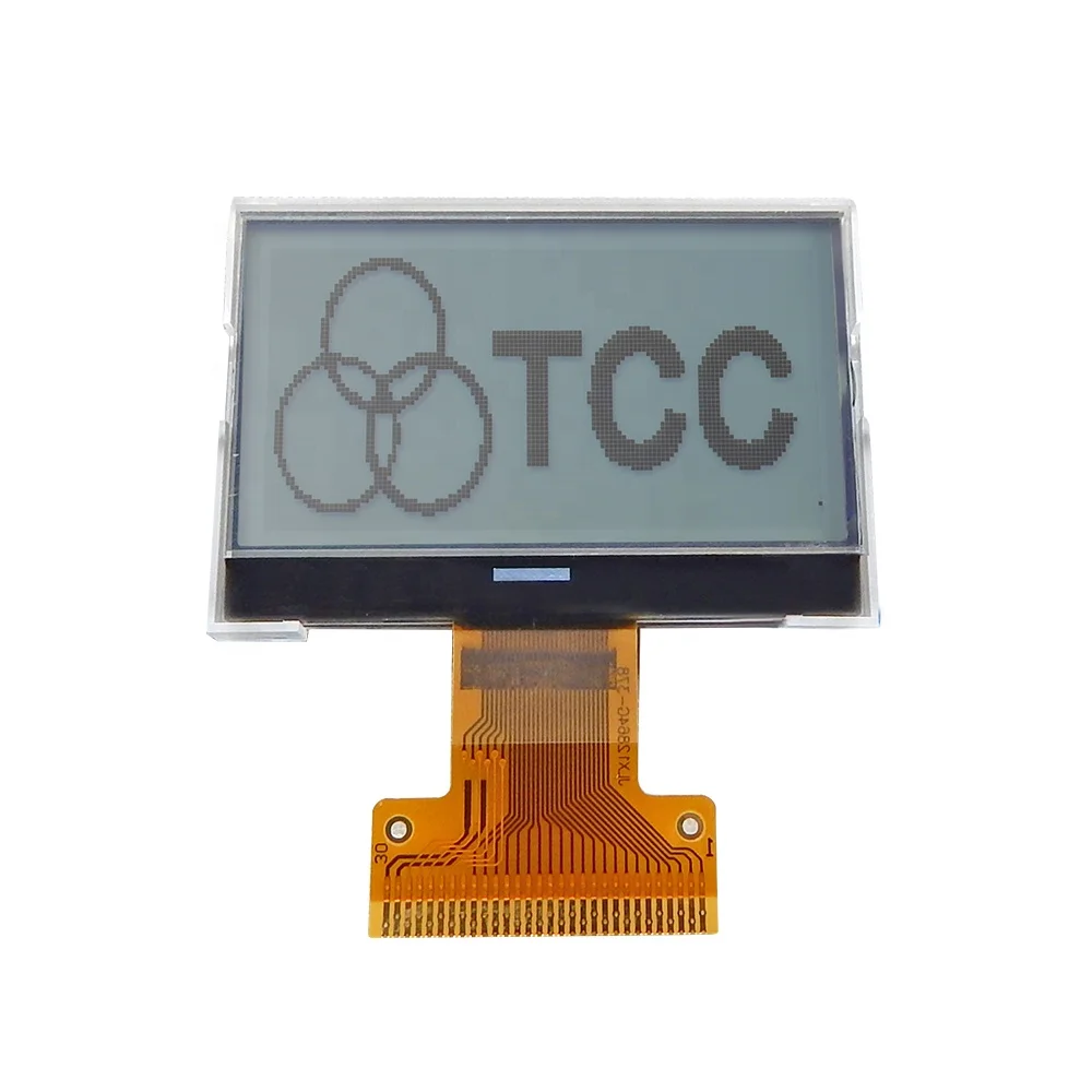 TCC Rohs маленький Монохромный экран 12864 дюйма 128x64 Графический модуль Дисплей cog