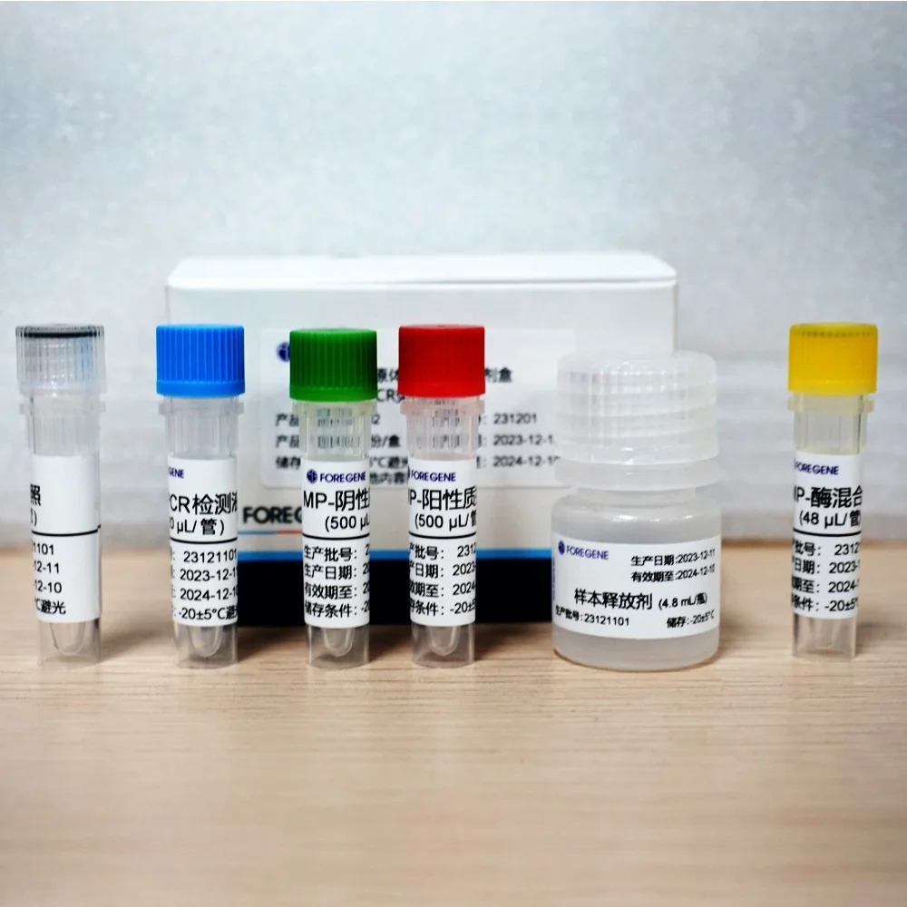 One Step PCR fluorescent probe method Mycoplasma Pneumoniae nucleic acid detection kit