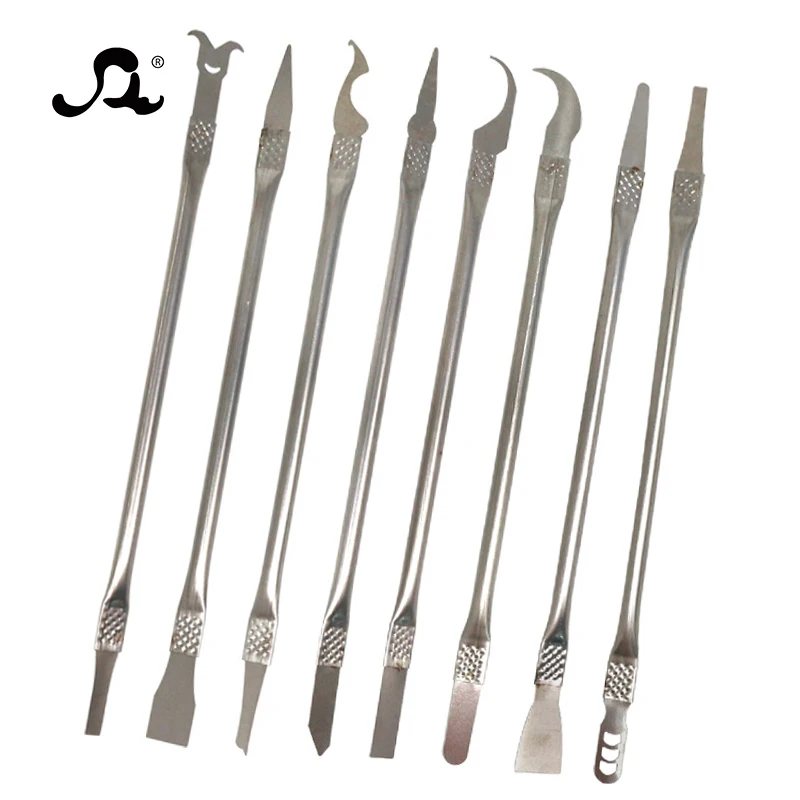 8 In 1 Disassembly IC Chip Repair Thin Knife Blade Tool CPU Remover Glue Pry Knife Set Repair Tool Pry