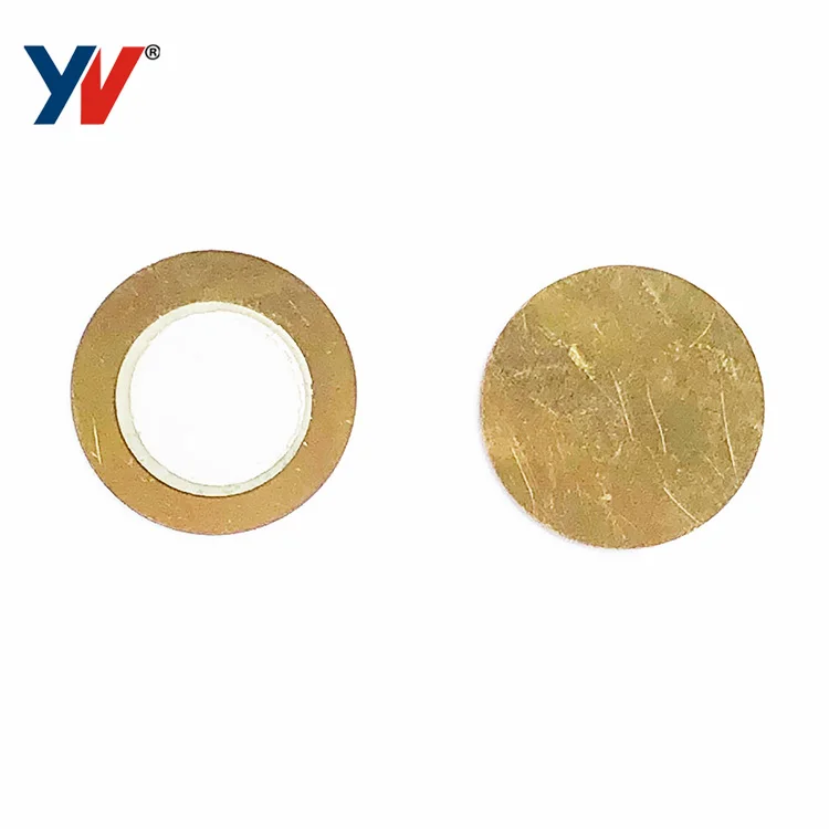 Diameter 20 mm 3.5khz round Piezo Ceramics Films Elements
