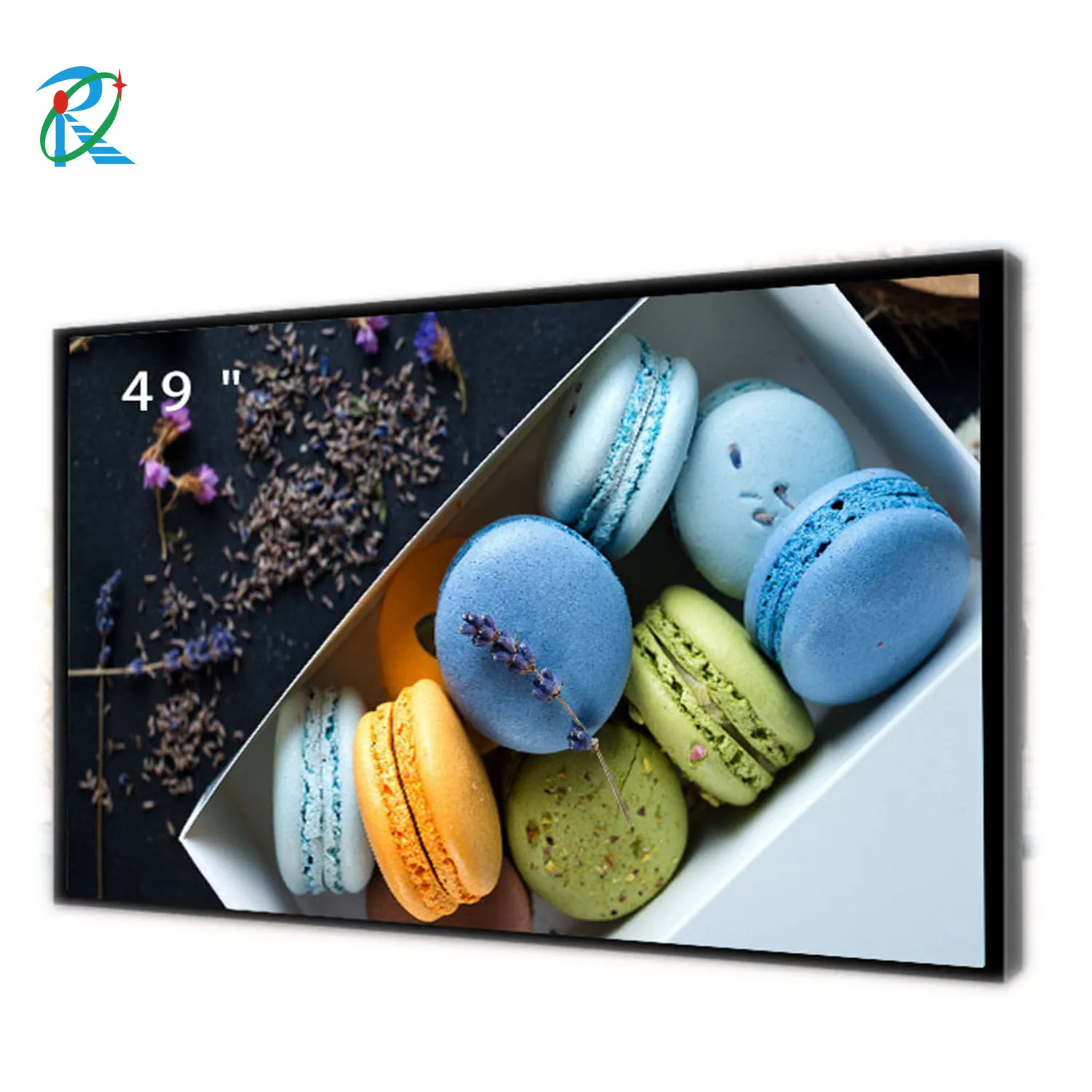 49inch advertising Lcd Screen 2000 nits high brightness window display lcd customized