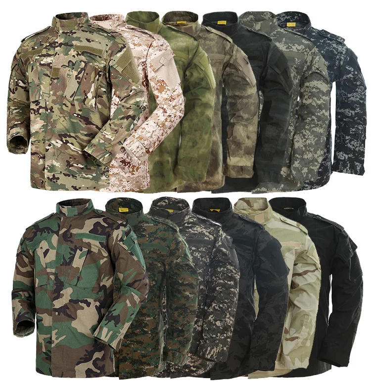 2021 оптовая продажа высокое качество ODM камуфляжная Униформа военная одежда цифровая лесной джунгли камуфляж ACU униформа