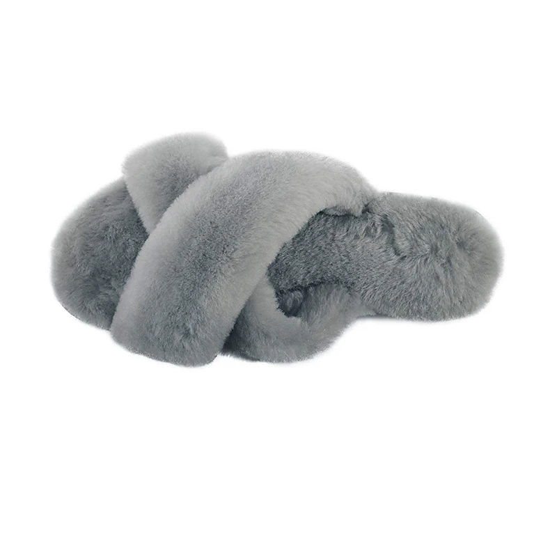 designer slippers women famous brands slides home bedroom fuzzy cross slippers for women 2022