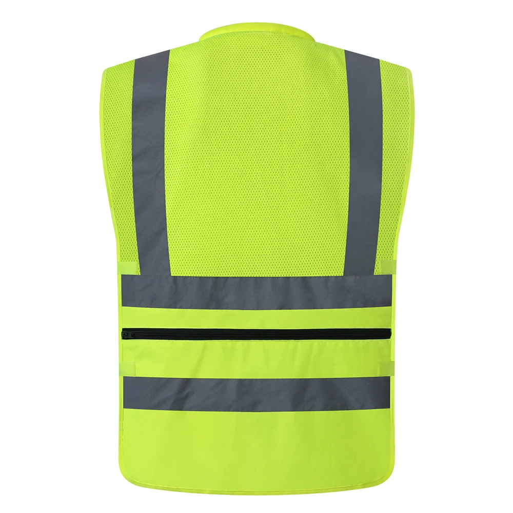 multiple pockets reflective vest hi visibility ems medical safety first aid response ambulance paramedics vest