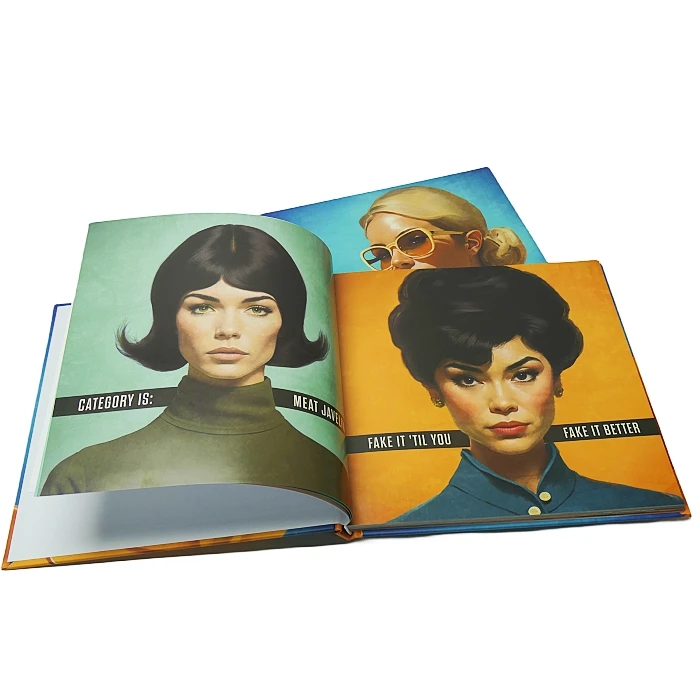 Manufacturer Professional Publishing Hard Cover Book Art Photo Catalog Book Offset Printing Magazine Book Printing