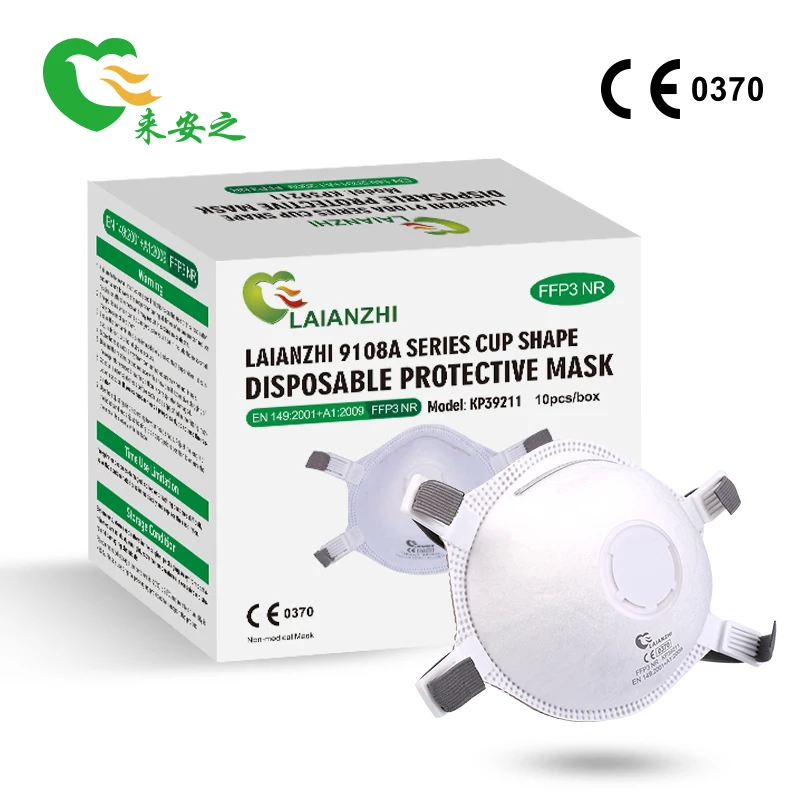 Hot sell  4 layers nonwoven mascarilla disposable cup style mask ffp3 face masks