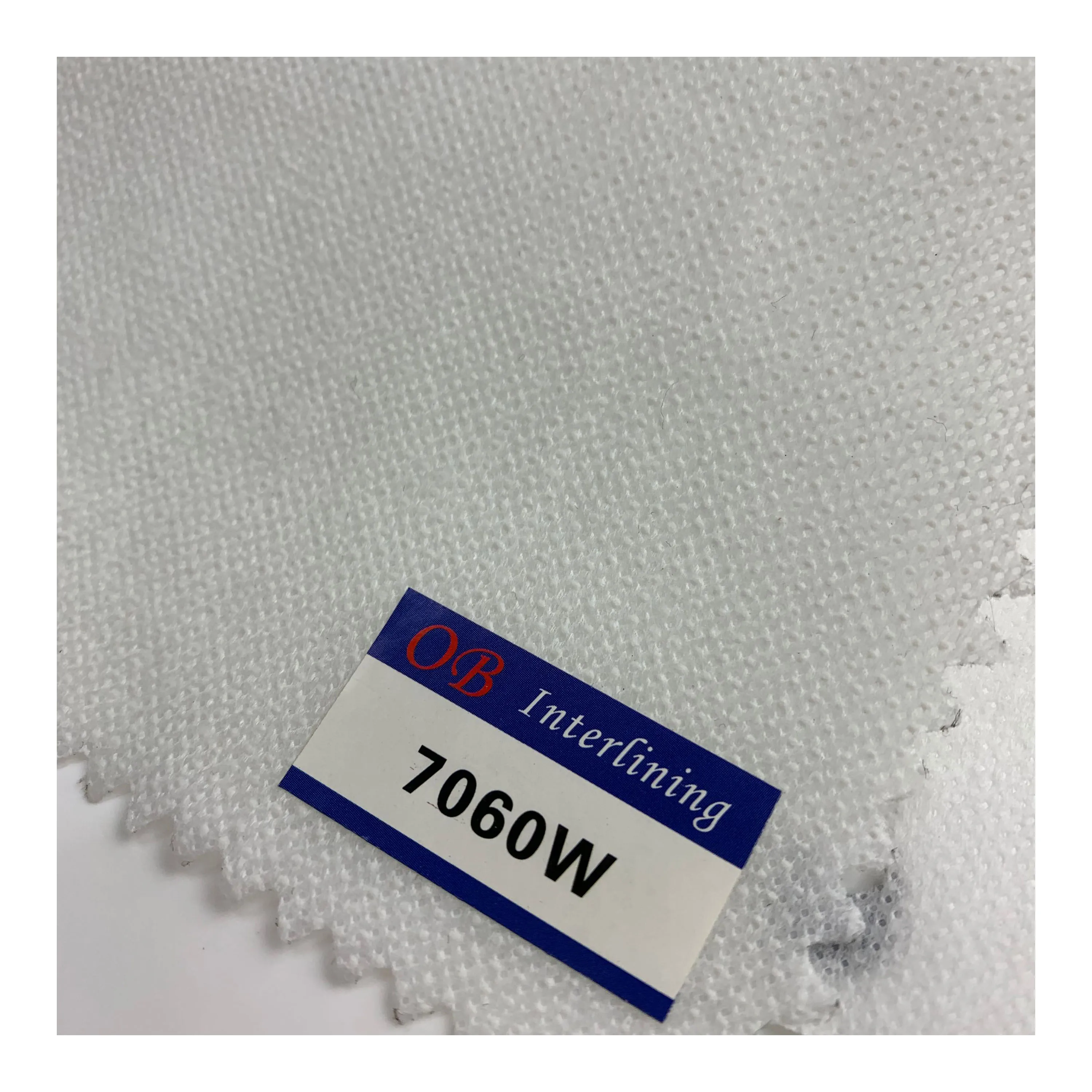 Wholesale Factory Price Nonwoven Interlining Fabric Pet Nonwoven Fabric Tailoring Materials Interlining