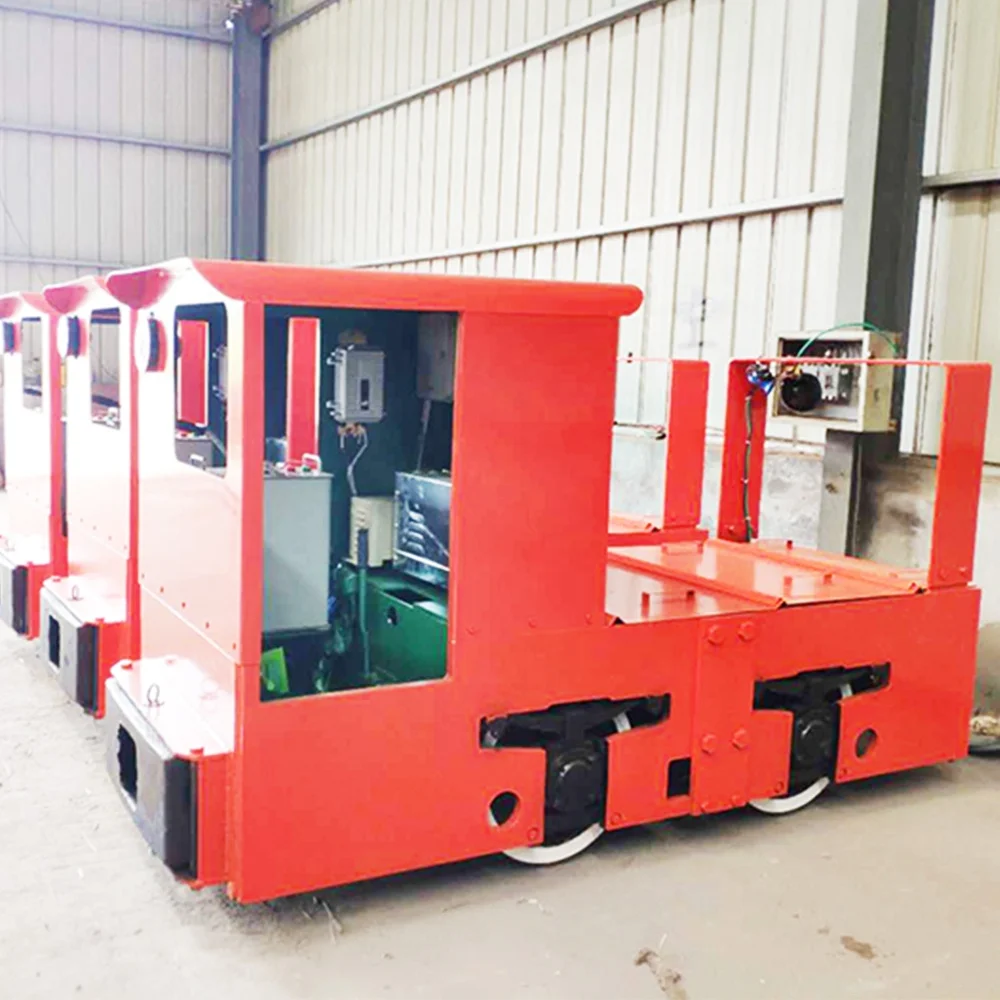 Narrow Gauge Railway Shunting Locomotive 600MM Gauge 2.5T Underground Mining Transport Electric Battery Locomotive