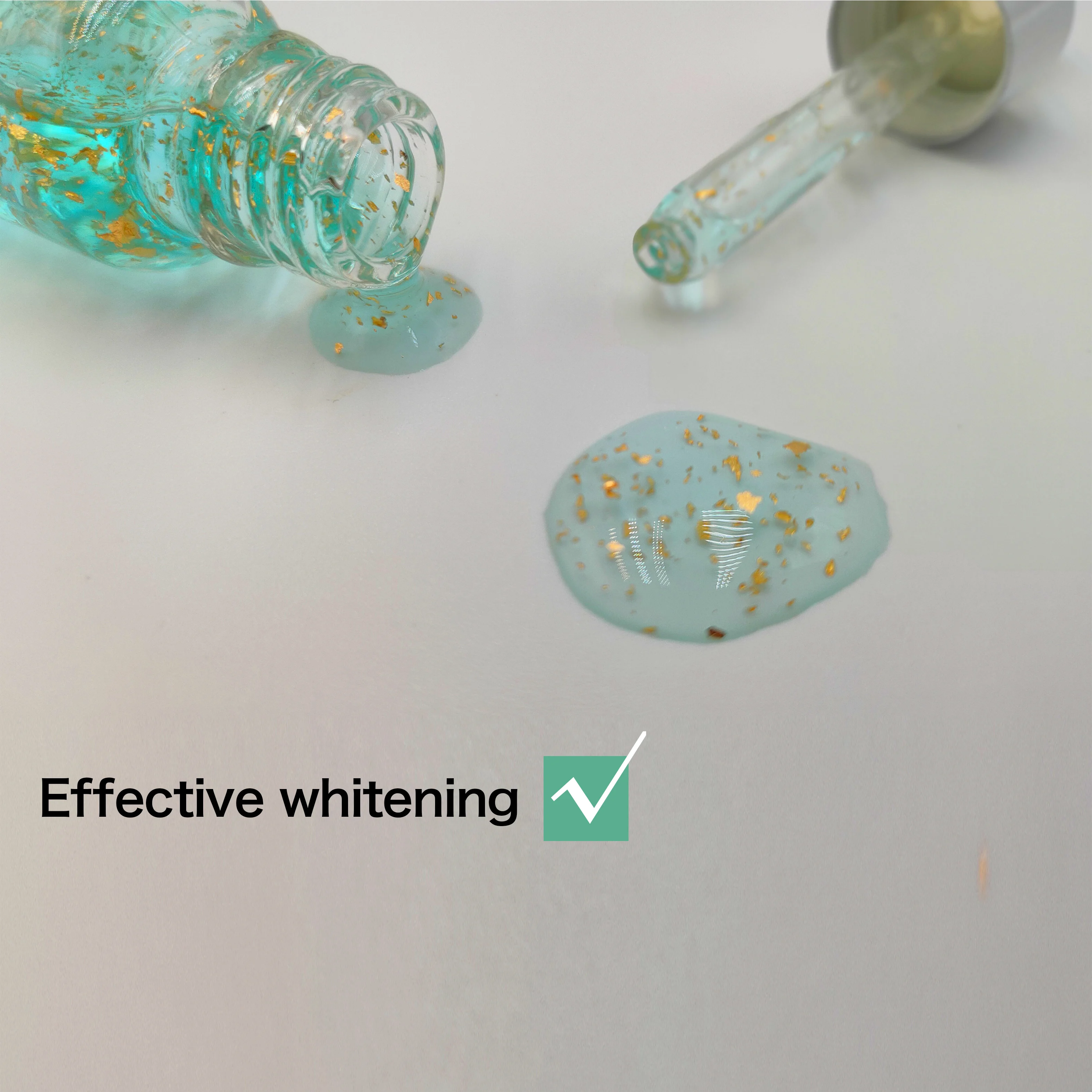 OEM/ODM  Natural 24k gold  Brightening Skin Care Face Serum Whitening Vitamin C blue copper peptide vegan face serum