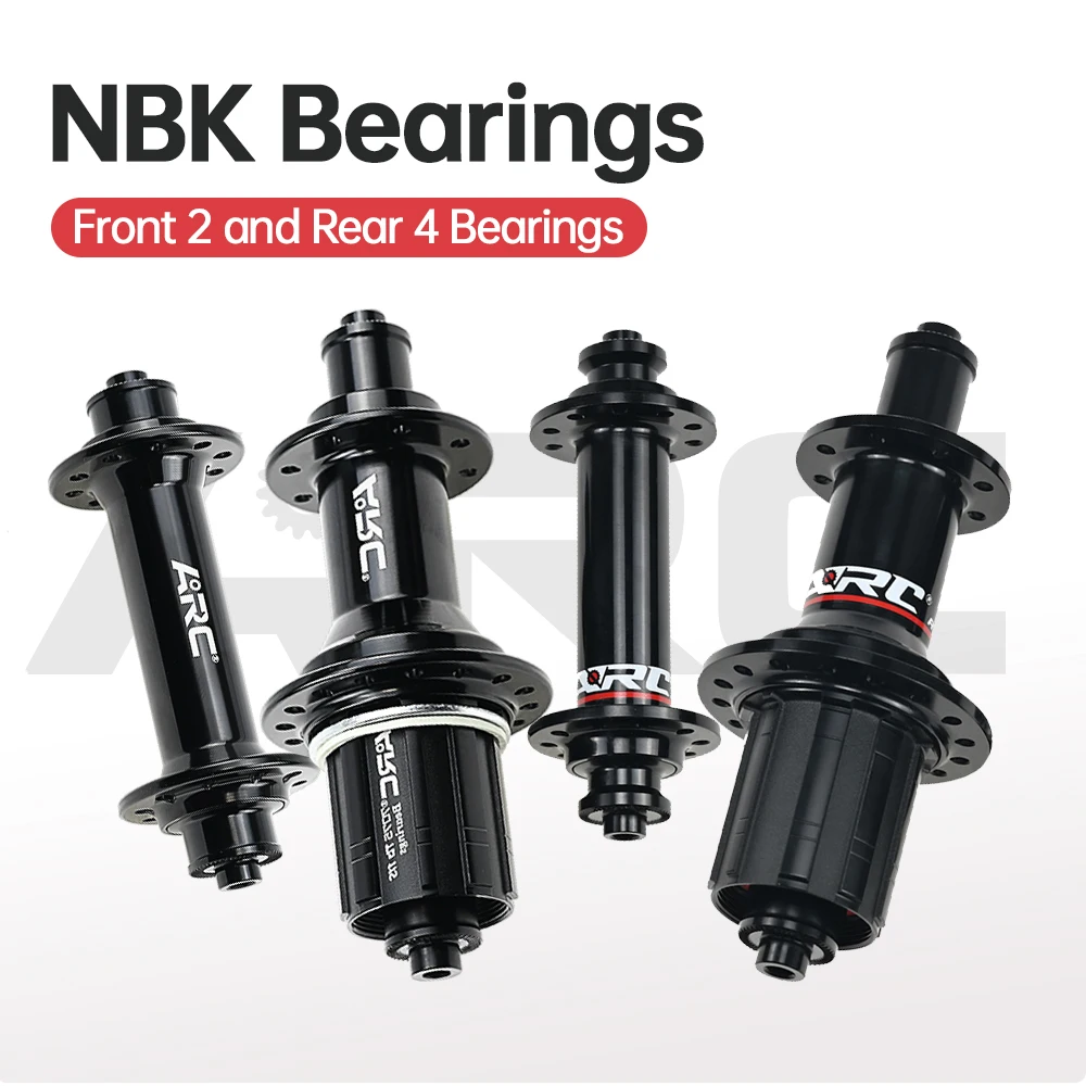 ARC Durable And Light Weight bicycle hubs RT-010F/002R Quick Release 100/130mm  Wheel rear Hub alloy bicycle bearing hub