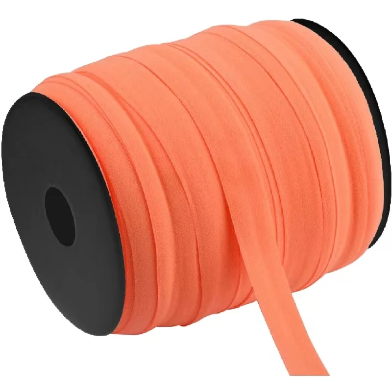 Factory Wholesale 15mm Elastic Bias Tape Binding Elastic Tape For Clothing Cotton Bias Binding