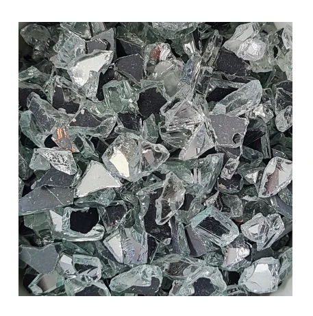 Factory price: Blue aggregate blocks for decorating broken glass blocks and rocks, used to beautify gabions