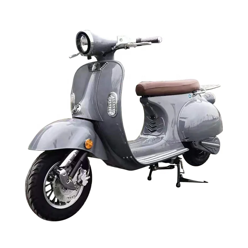 Off Road Retro Style Electric Scooter Of Double Removable Lithium Battery Scooter