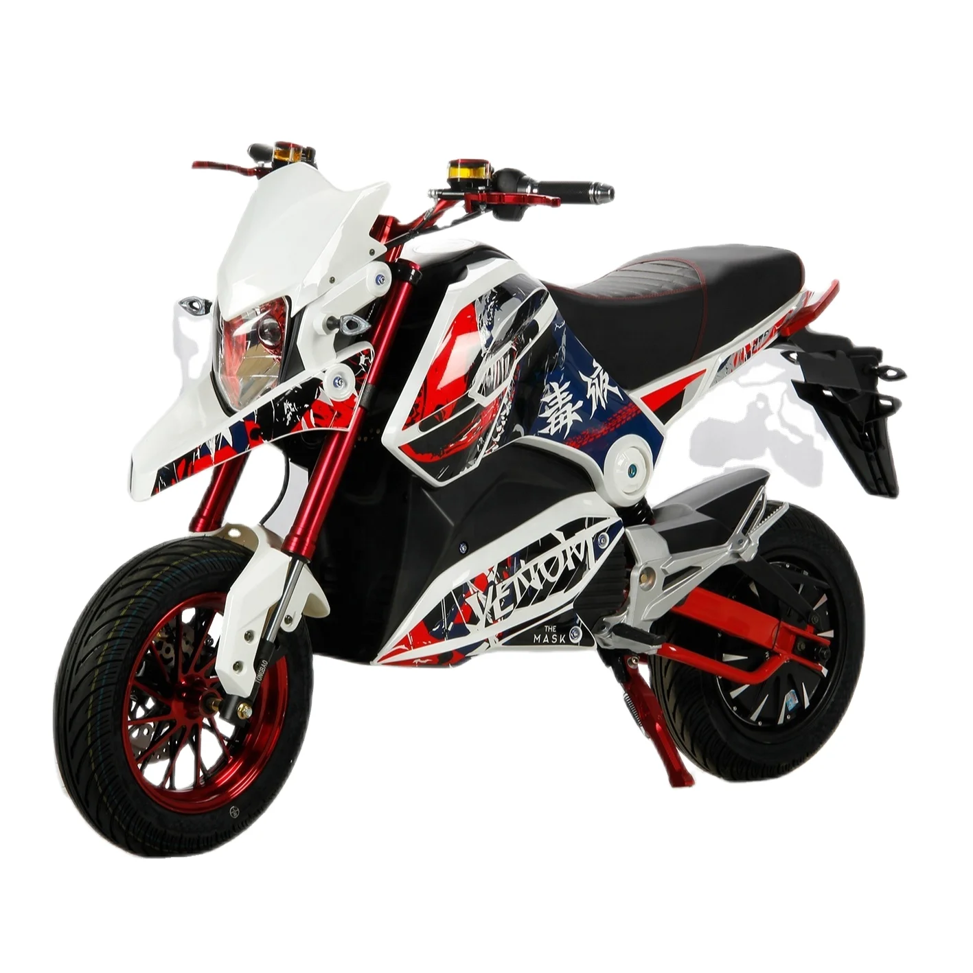 M7 M5 M3 Motor High Speed Disc Brake Hydraulic Shock Iron Body Little Monster High Speed Racing Electric Motorcycle Scooter Bike