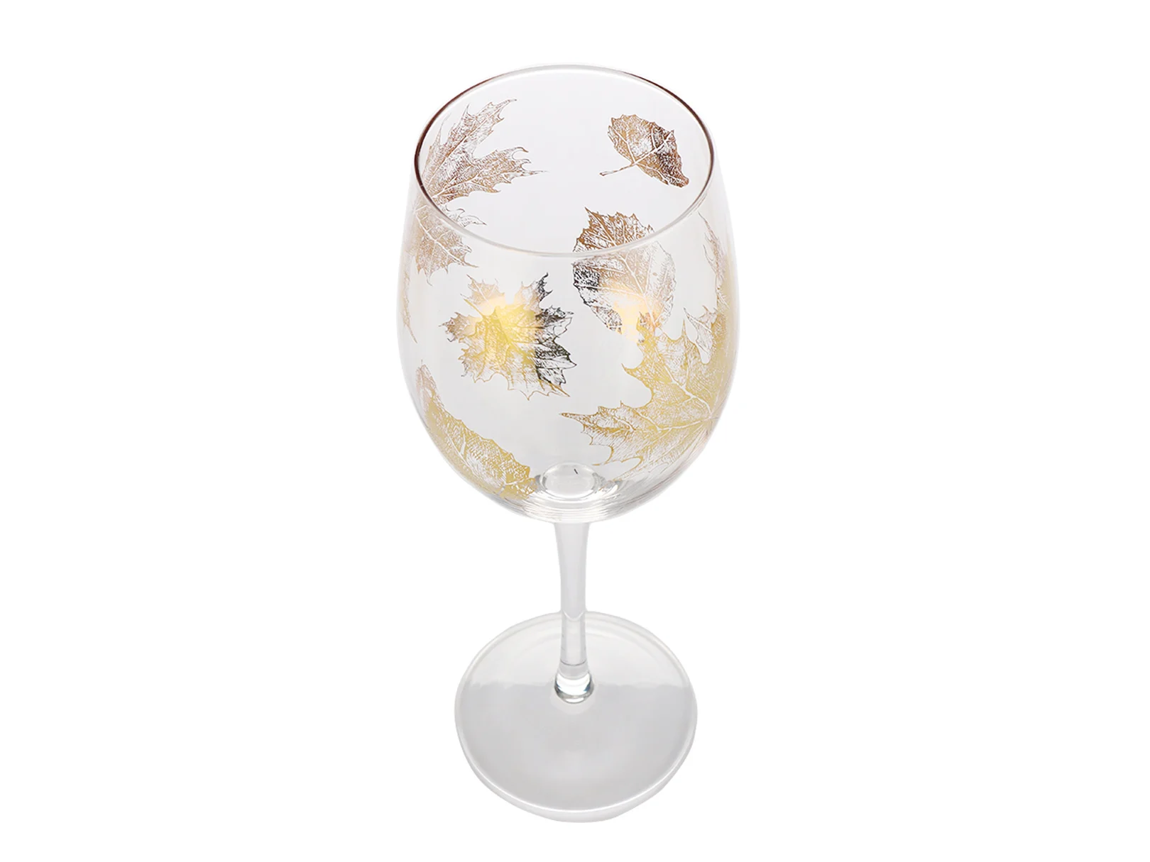 Hand Blown Gold Goblets Clear Wine Tasting red wine glass Wedding, Anniversary Custom LOGO wine glass