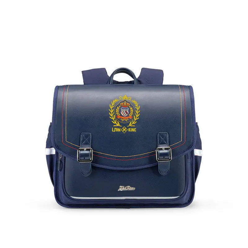 Kids School Backpack Bag British Style Horizontal Light Weight 6 12 Years Old Backpack School Backpack For Children Students
