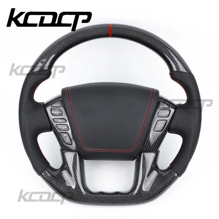 Для Nissan y62 Patrol карбоновое рулевое колесо