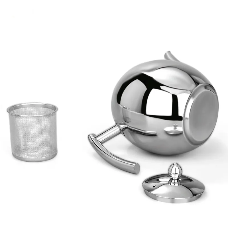 Hot sale induction tea kettle samovar / coffee pot with tea infuser