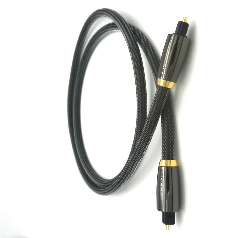 Digital Audio Cables Connect Cable High Quality 24K Gold Plug 3ft Digital Fiber Optical Audio Toslink Cable
