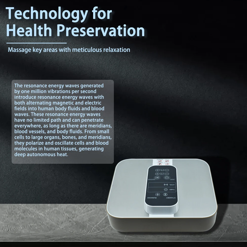 Thermostat Heat and Moisture Device Foot Detoxification Instrument Meridian Dredging Instrument Terahertz Therapy Foot Massager