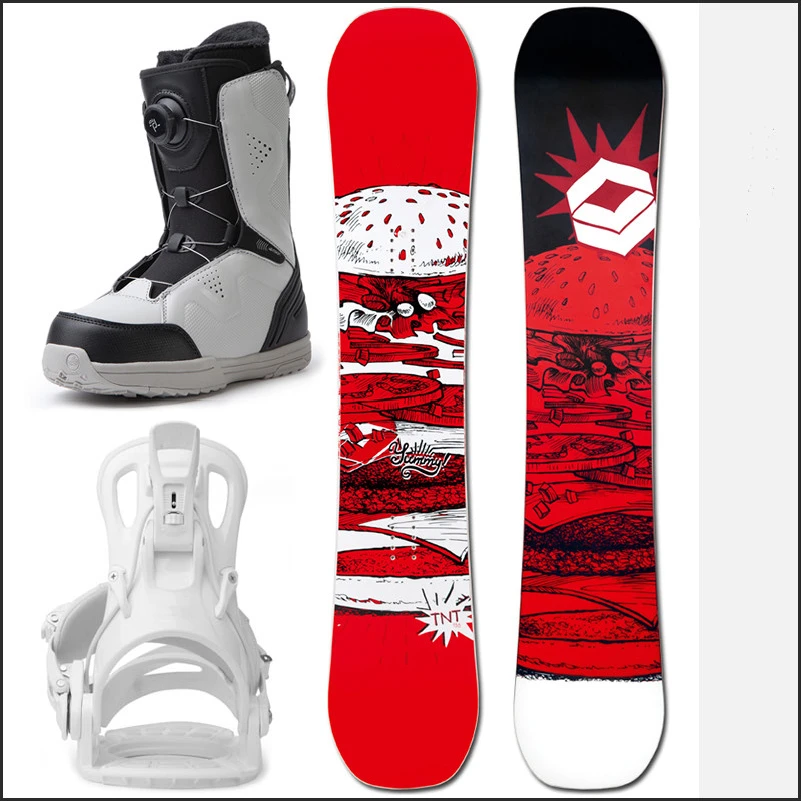 2024 new design Snowboard full package with binding and snow boot Freeride Snowboard Skiing Board Wholesale snowboard