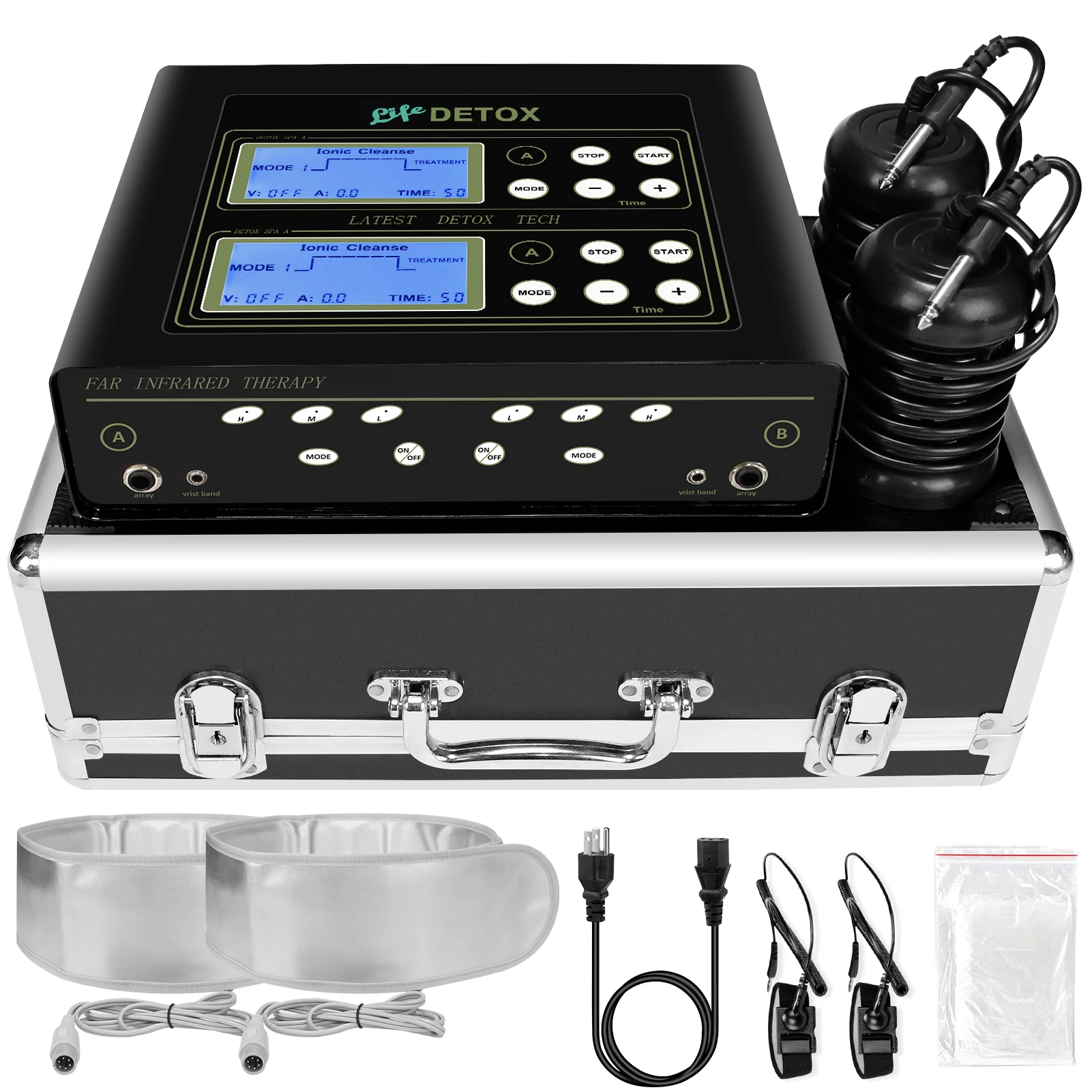 Venio Dual User foot detox ionic machine detox spa unit Beauty Club Foot Bath System