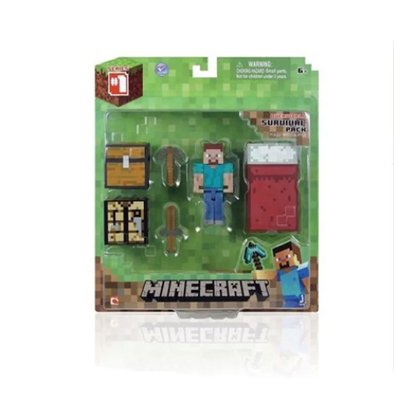 Сборная модель Minecraft кукла фигурка с орнаментом