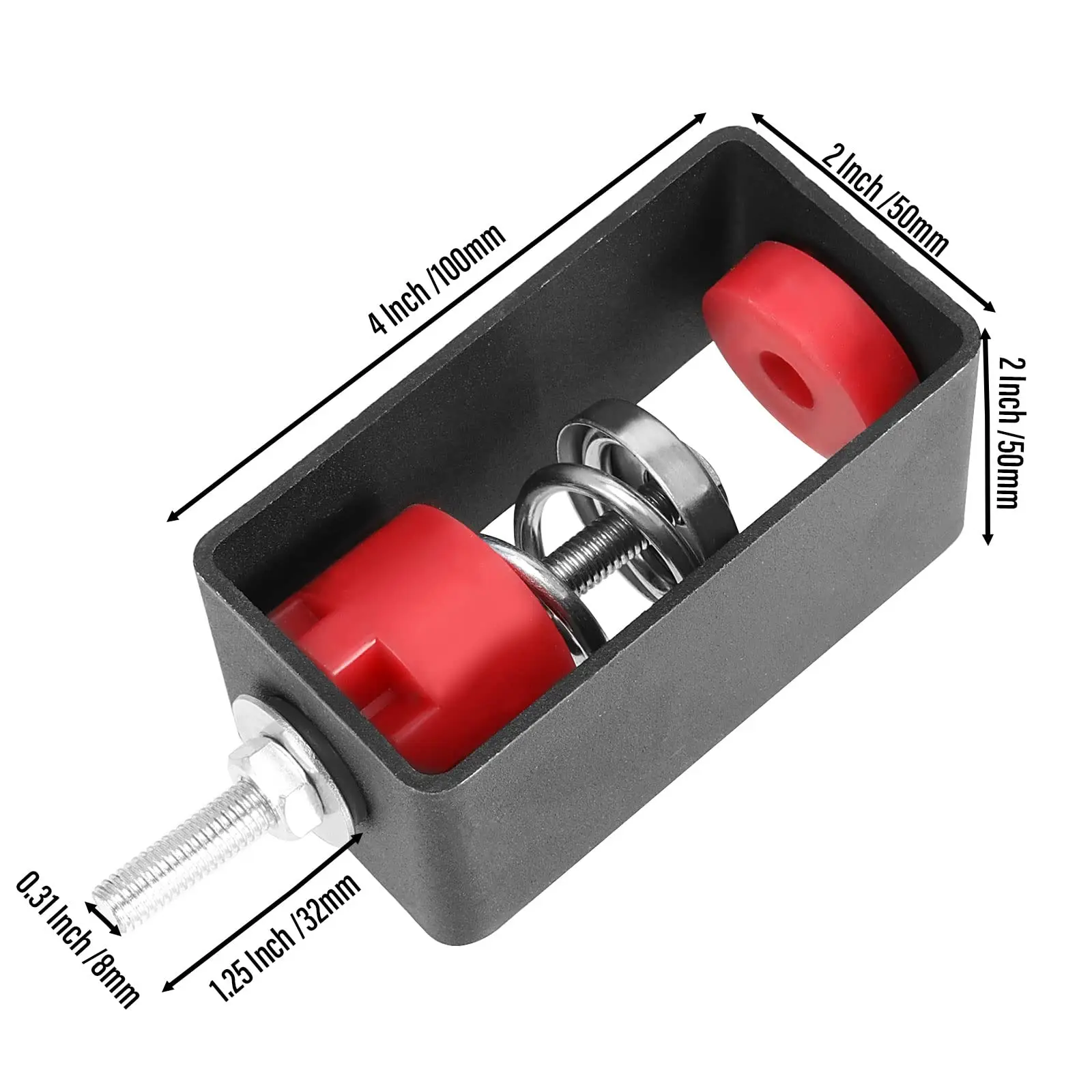 Clocell Spring Vibration Isolator with Removable Frame , Soundproof Ceiling Suspended Mounted Damping Hanger for Home Theater