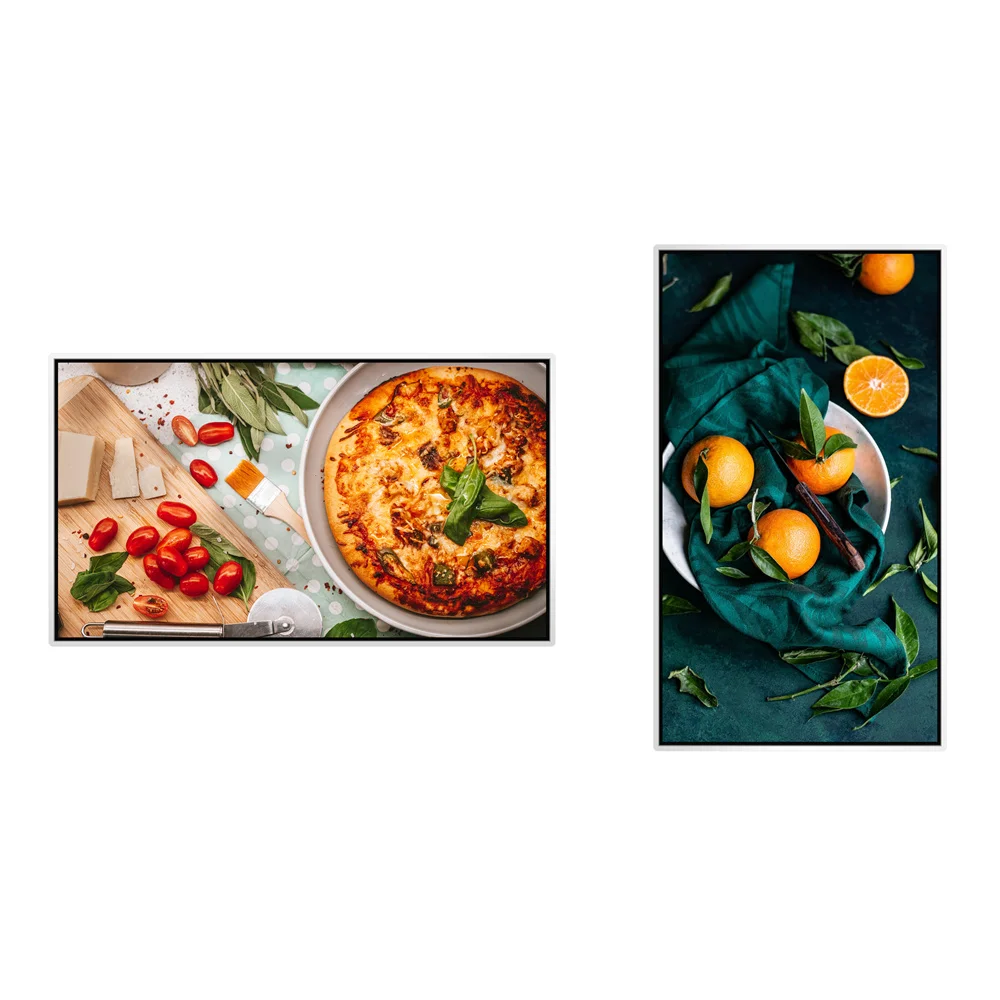 7*24hours 32 43 inch Interactive LED Screen 2GB 16GB Wall Mounted Digital Signage Display Android Kiosk Touch Screen with CMS