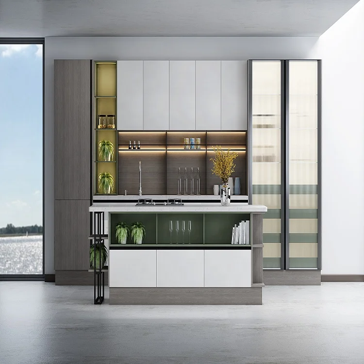 2022 современная мебель для кухонного шкафа, кухня, Китай, низкая цена, кухонный шкаф, мебель