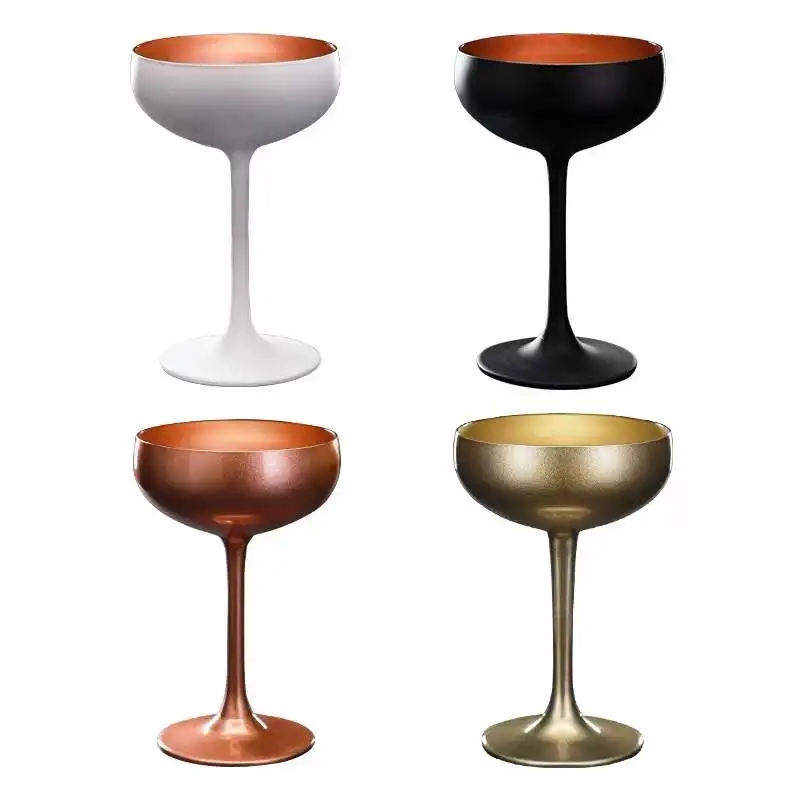 Bar drink ware 250ml stainless steel gold beer wine martell cup for restaurant