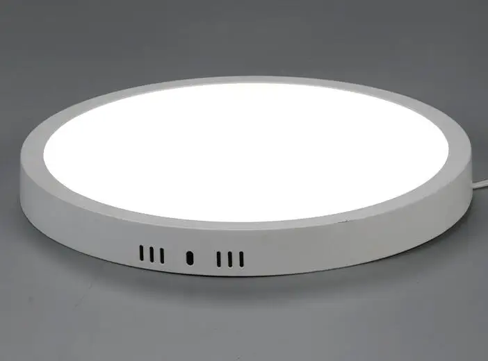 300mm round ceiling led frame panel light 24w surface mounted ceiling led panel light