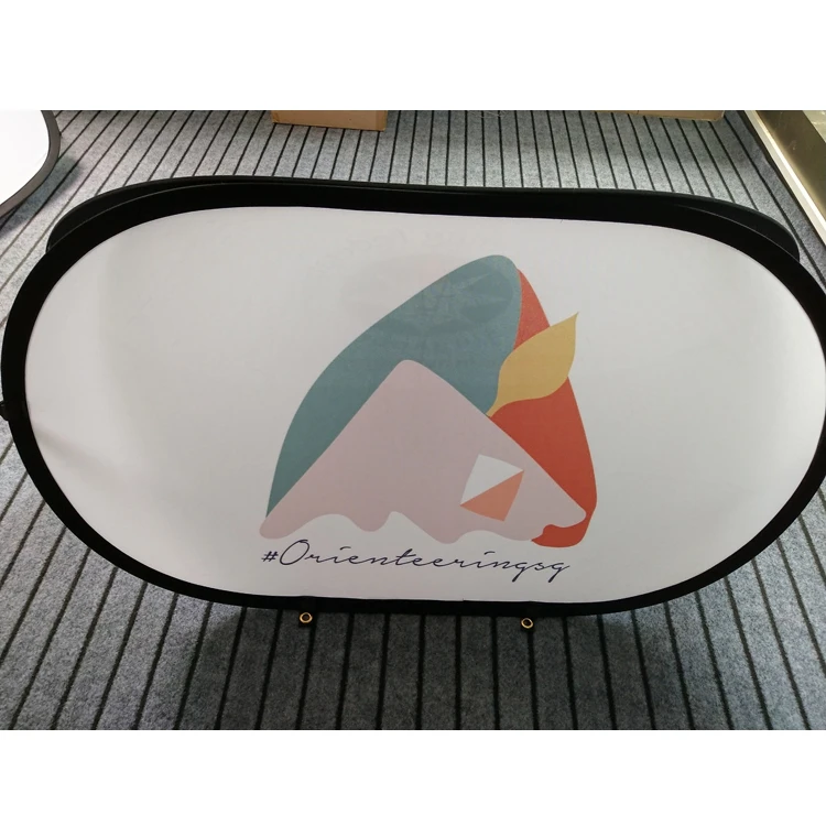 60x126cm Horizontal pop up banner A frame banner