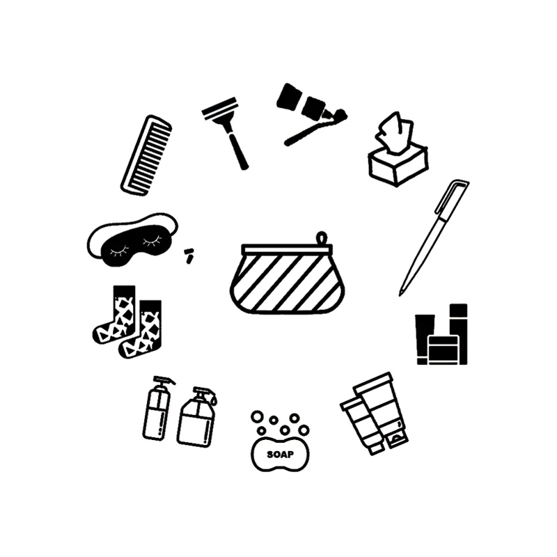 Eco-conscious hotel vanity kit including biodegradable shaving essentials and custom dental products sustainable hospitality