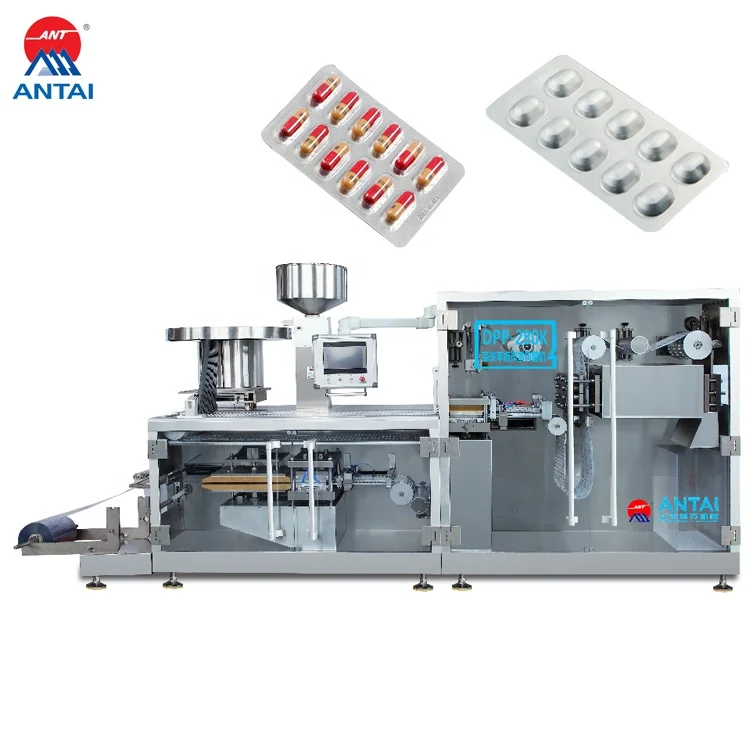 Special Design Widely Used DPP-280K Pill Bqs High Speed Flat Blister Packing Machine