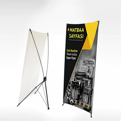 Custom outdoor advertising display marketing promotion adjustable x stand banner